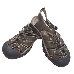 Keen Men's Size 10 Cap Toe Newport H2 Hiking Sandals Gray